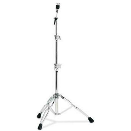 DRUM WORKS FURNITURE Heavy Duty Straight Cymbal Stand, Chrome DWCP9710